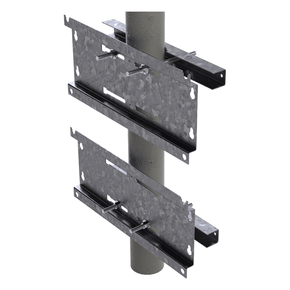 Herraje para Fijación a Pared, Torre o Poste compatible con LP-FORTE-16UR3 y LP-FORTE-24U-R3 LP-FORTE-16U-BRA-R2