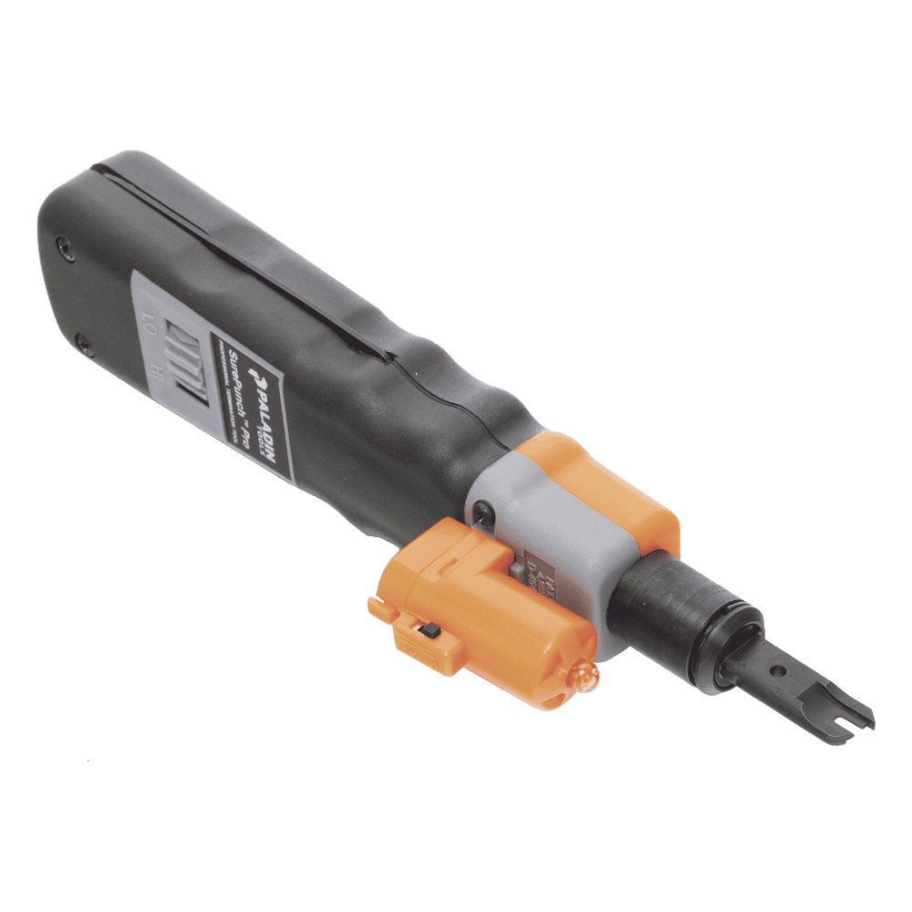 Herramienta de Impacto Punchdown para Terminación de Conectores Estilo 110 con Luz LED PA3596