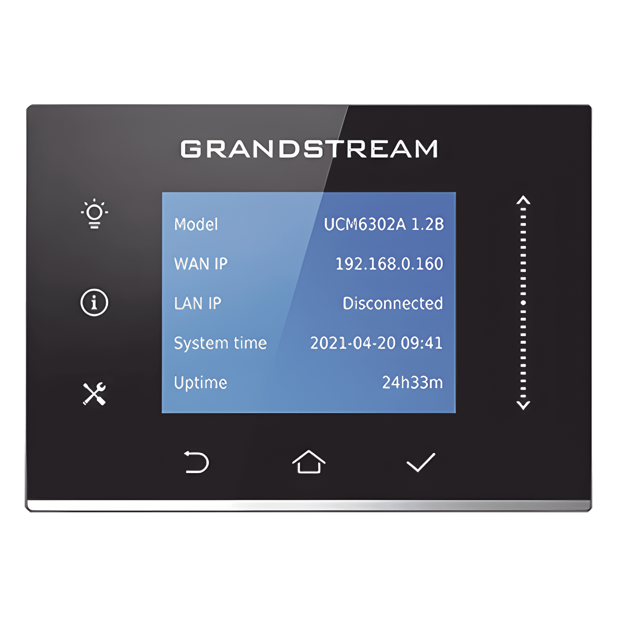 IP-PBX UCM6302A / 500 Usuarios / 75 Llamadas Simultáneas / 2 FXO + 2 FXS / 3 Puertos Gigabit PoE+ / Solución Híbrida On-Premise y Cloud UCM6302A