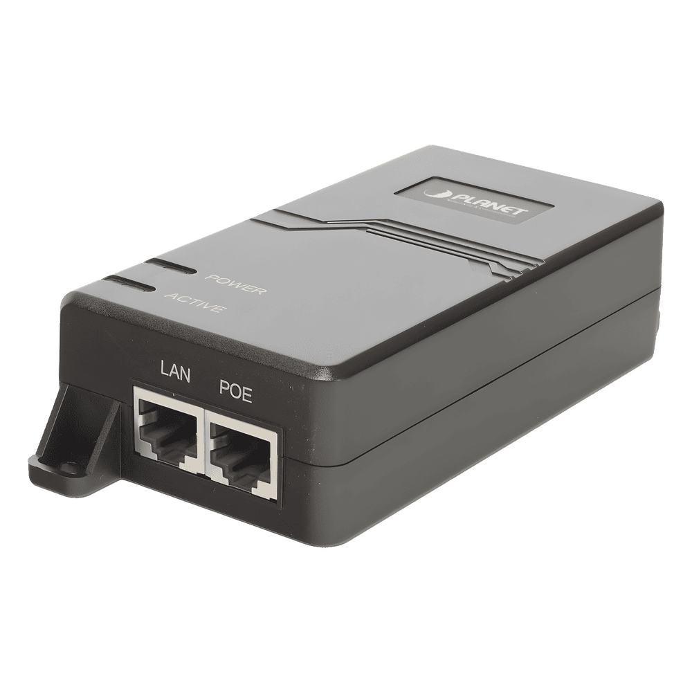 Inyector 802.3bt de 60W en 4-Pares UTP, Compatible con 802.3af/at Gigabit 10/100/1000 Mbps POE-173
