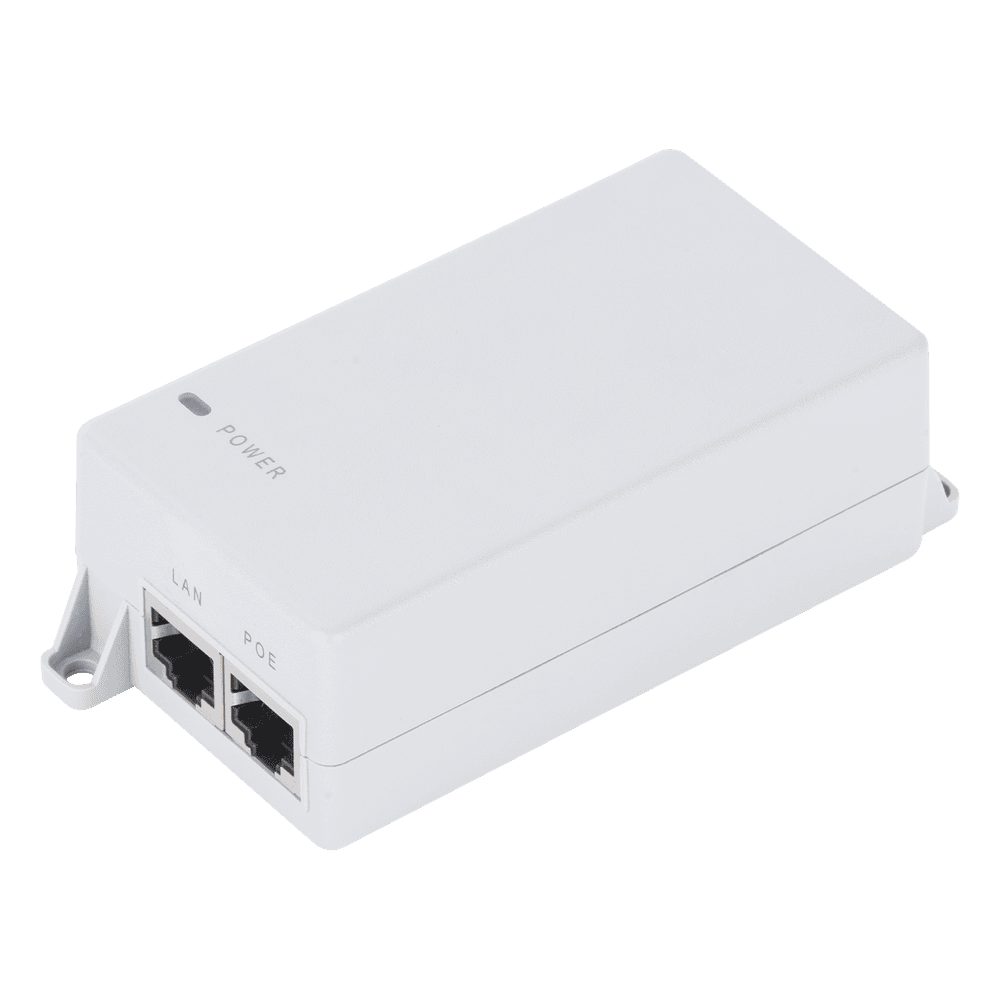 Inyector PoE Pasivo Gigabit de pared para C5x, C5c,  de Mimosa, Voltaje de salida  24Vcc. POE24V