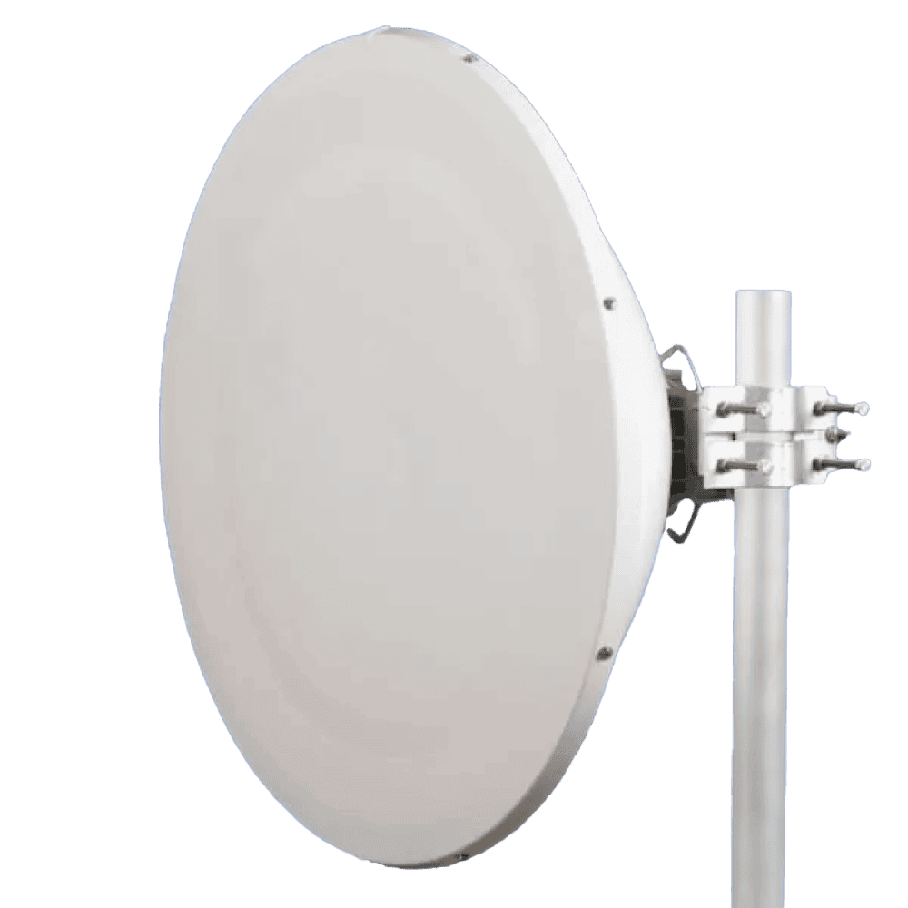 Dish Antenna for B11 Radio, Circular Connector, 10.1 ~ 11.7 GHz, 2.95 ft (0.9 m) Diameter