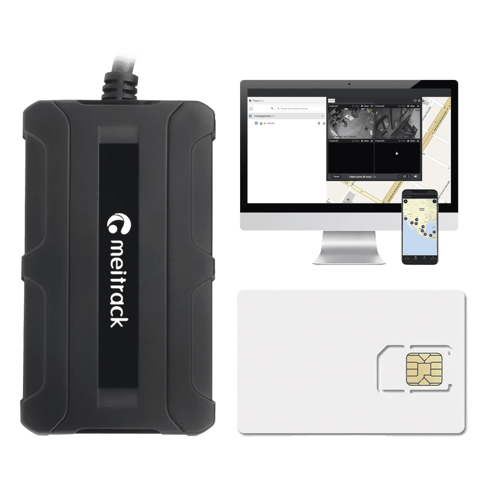 KIT de rastreador vehicular (GPS) IP67 Ideal para Motocicletas y Vehiculos con conectividad 2G y 4G/licencia anual de EPCOMGPSCODE y sim anual SIM600MB1Y T711LKIT