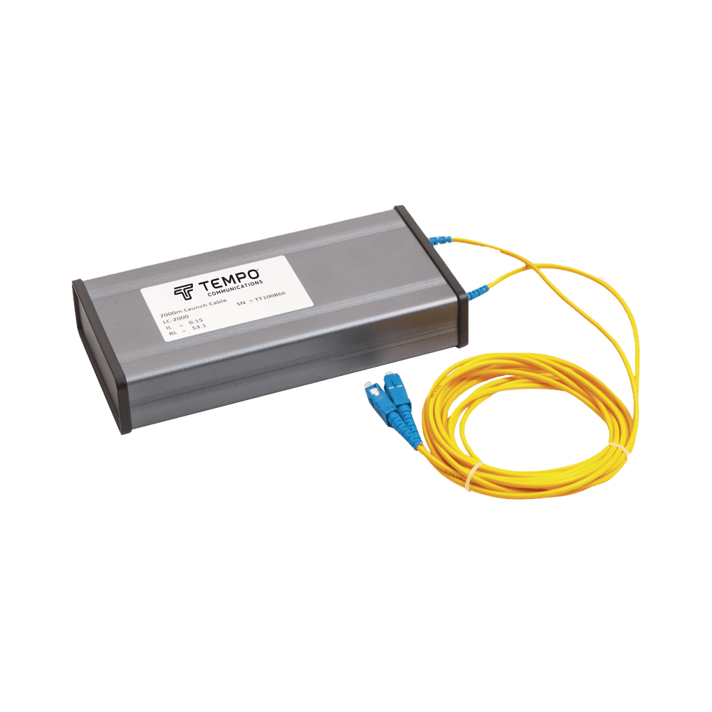 Launch Fiber Cable 500 meters, SC/APC connectors, singlemode
