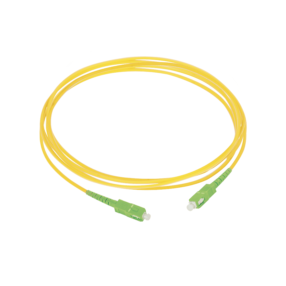 Patchcord SC/APC-SC/APC, Single-mode Fiber SM G657A2, Diameter 2mm, Cover LSZH, SIMPLEX, Length: 7 ft (2 m)