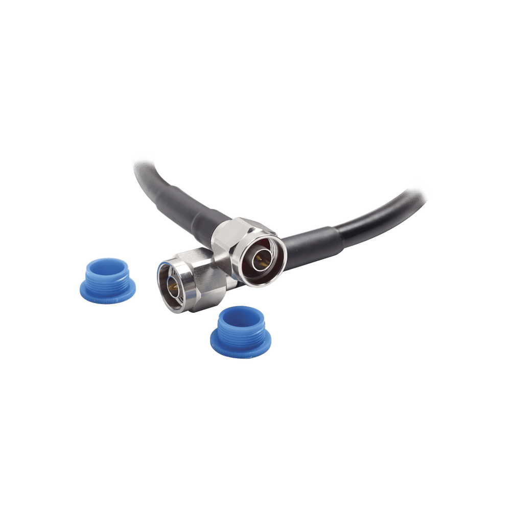 Flexible Jumper Low Loss for Wireless Equipment up to 7 GHz N-Male to N-Male,  23.62" (60 cm)
