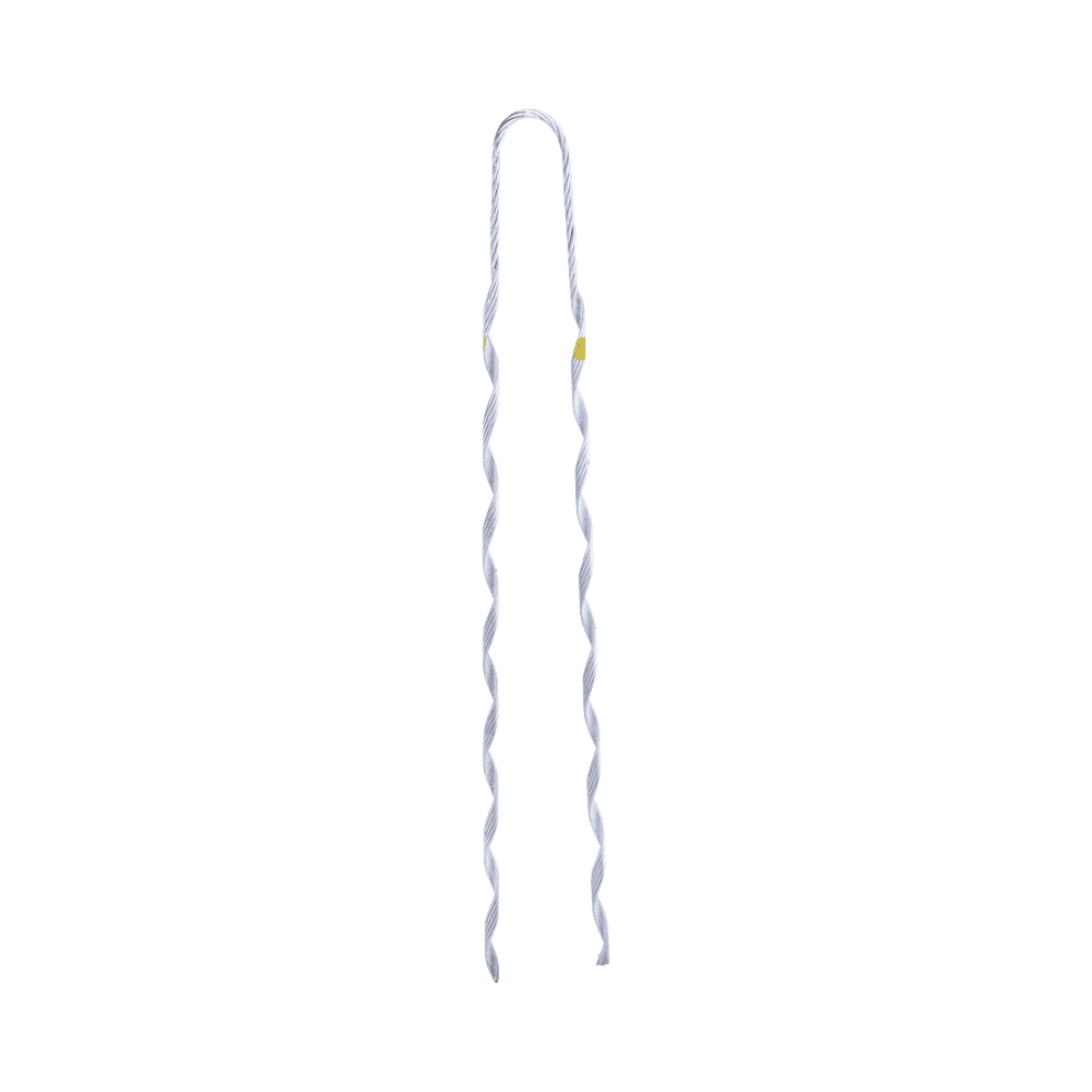 ADSS Fiber Dead-End Grip | 328ft (100m) Short Span | Fits 0.394" - 0.433" (10-11mm) OD Cable | Preformed Galvanized Steel