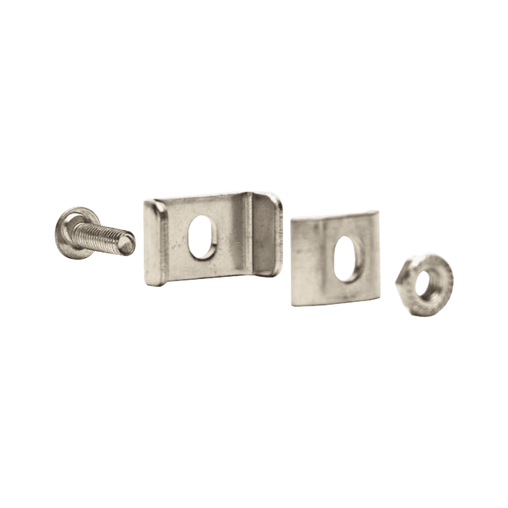 Kit 1 for joining sections of trays, with stainless steel finish 304L
