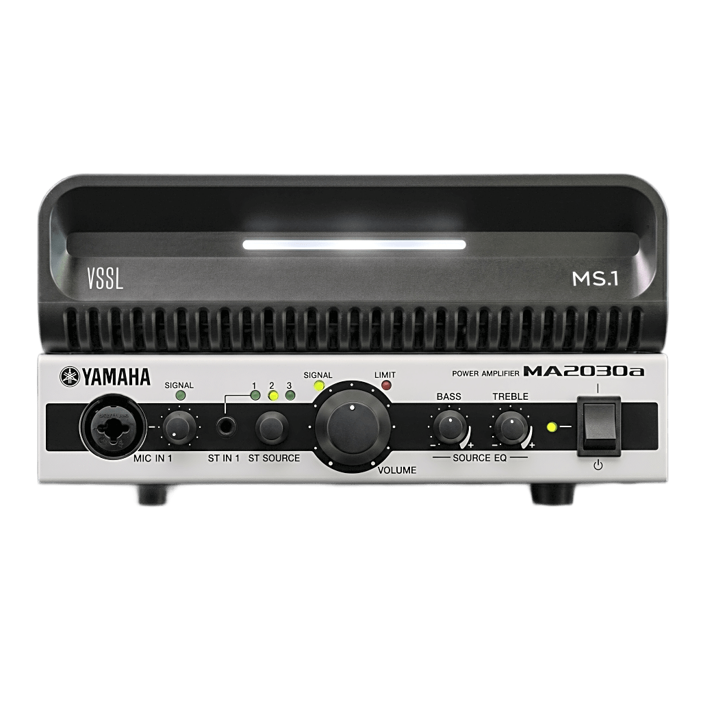 KIT Amplificador MA2030A y Streamer de Audio Modular MS.1 | PoE + USB-C | HDMI eARC + Óptica + RCA | Bluetooth LE Audio | WiFi | Control4-Crestron-Elan-RTI-URC-Savant-Lutron | AirPlay2-GoogleCast-SpotifyConnect MS1/2030A