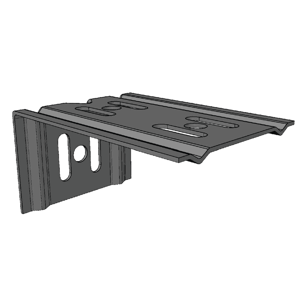 Ménsula Para MallaFils, para montaje en pared, para anchos de charola de 100 mm, con acabado electrozinc ML-MEC-100EZ