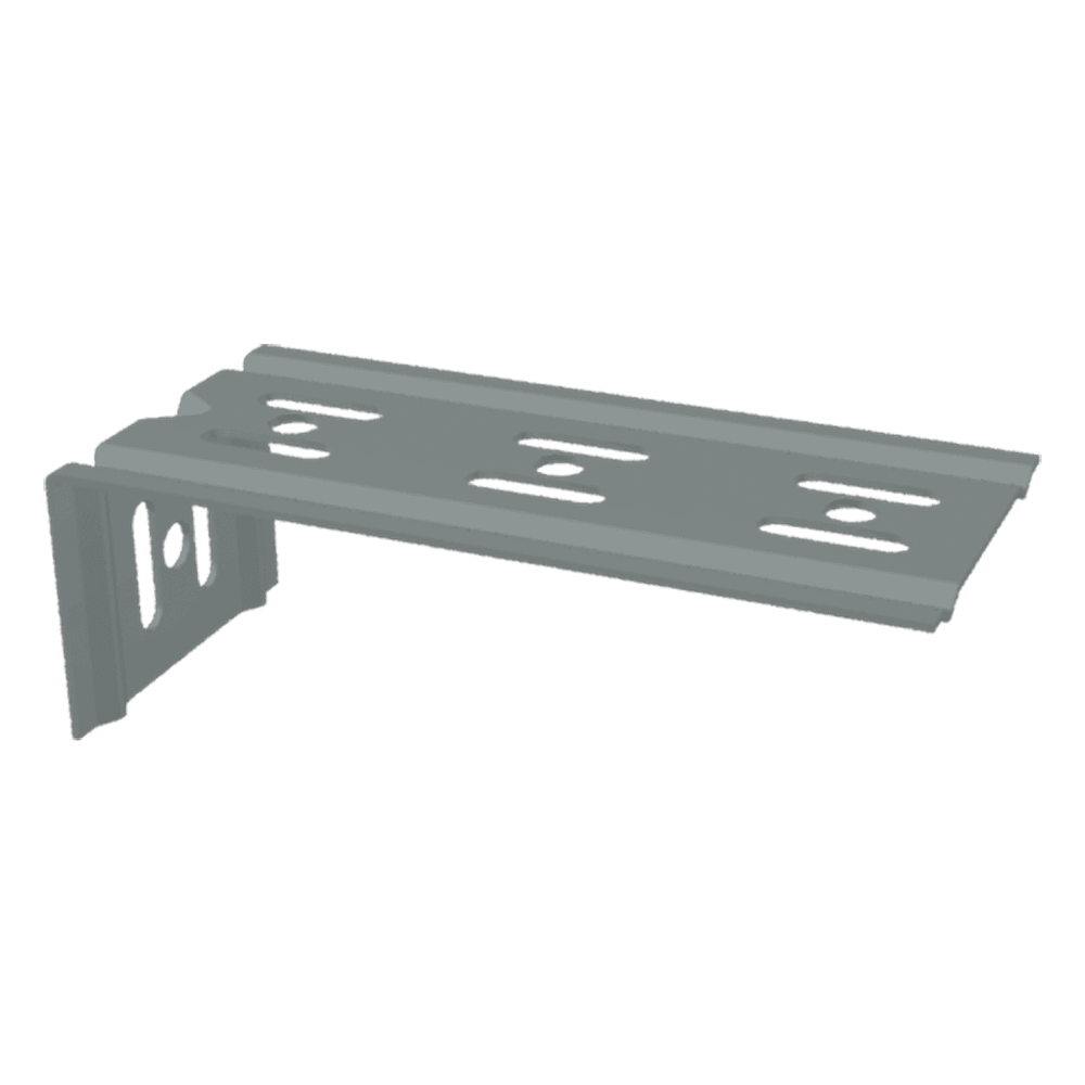 Ménsula económica, para montaje en pared, para anchos de charola de 150mm, con acabado Electro Zinc MG-60-122EZ