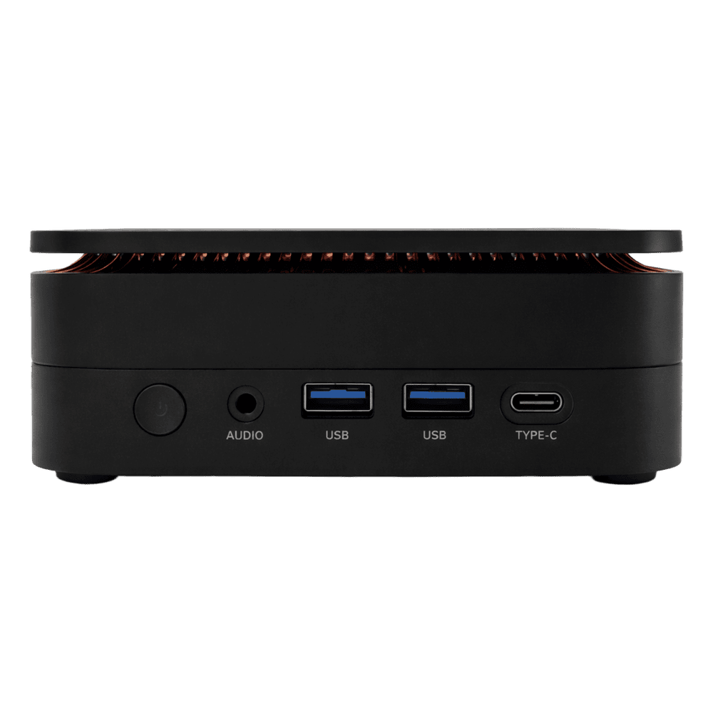 Mini estación de trabajo (Mini PC) / AMD Ryzen 7 7735HS / Wi-Fi 6 / Bluetooth 5.2 / 16 GB DDR5 / 512 GB SSD / Windows 11 / 128 mm × 128 mm × 42 mm (5.0 in × 5.0 in × 1.7 in) P3AR7