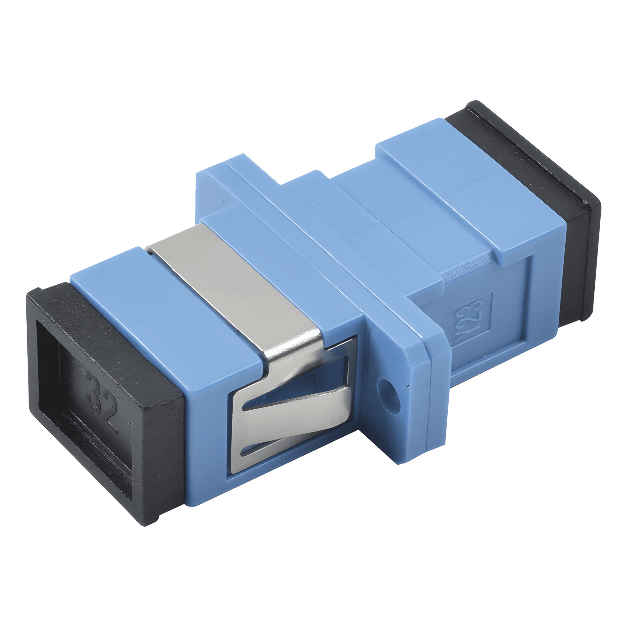 Módulo Acoplador de Fibra Óptica Simplex SC/UPC a SC/UPC Compatible con Fibra Monomodo LP-FOAD-6085