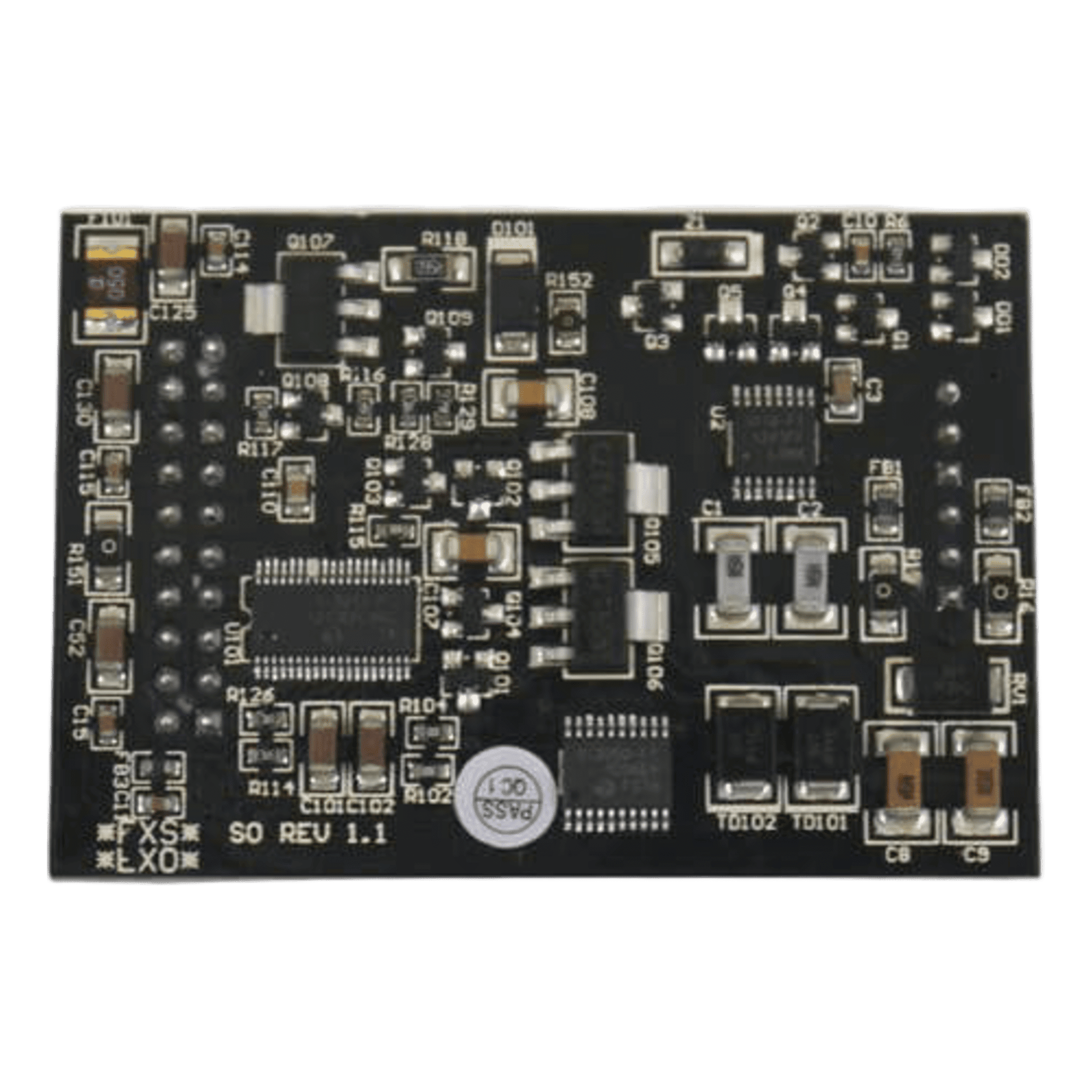Módulo con 1 puerto FXO y 1 puerto FXS para conmutadores Yeastar/ Cancelación de eco / Compatible con P520, P550, P560, P570 SO-MODULE