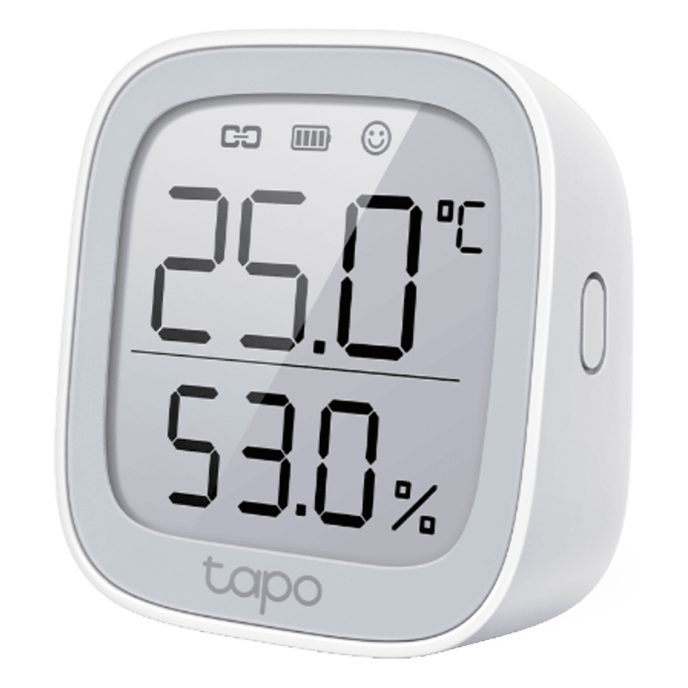 Monitor Inteligente de Temperatura y Humedad / Pantalla E-Ink 2.7" / Sensor Suizo de Alta Precisión / Automatización Smart Home / 868-922 MHz TAPO-T315
