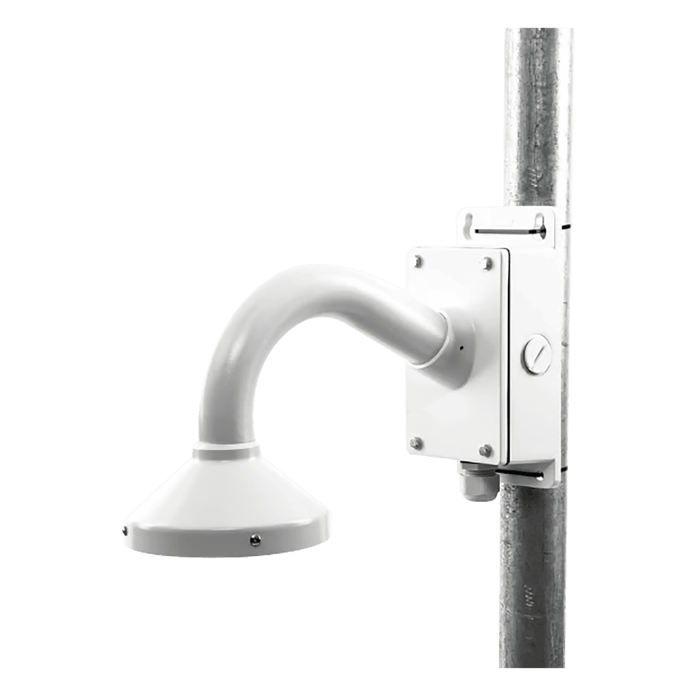 Montaje Universal de Pared con Cuello de Ganso y Caja de Conexiones / Compatible con Cámaras Domo y Bala XGA160C
