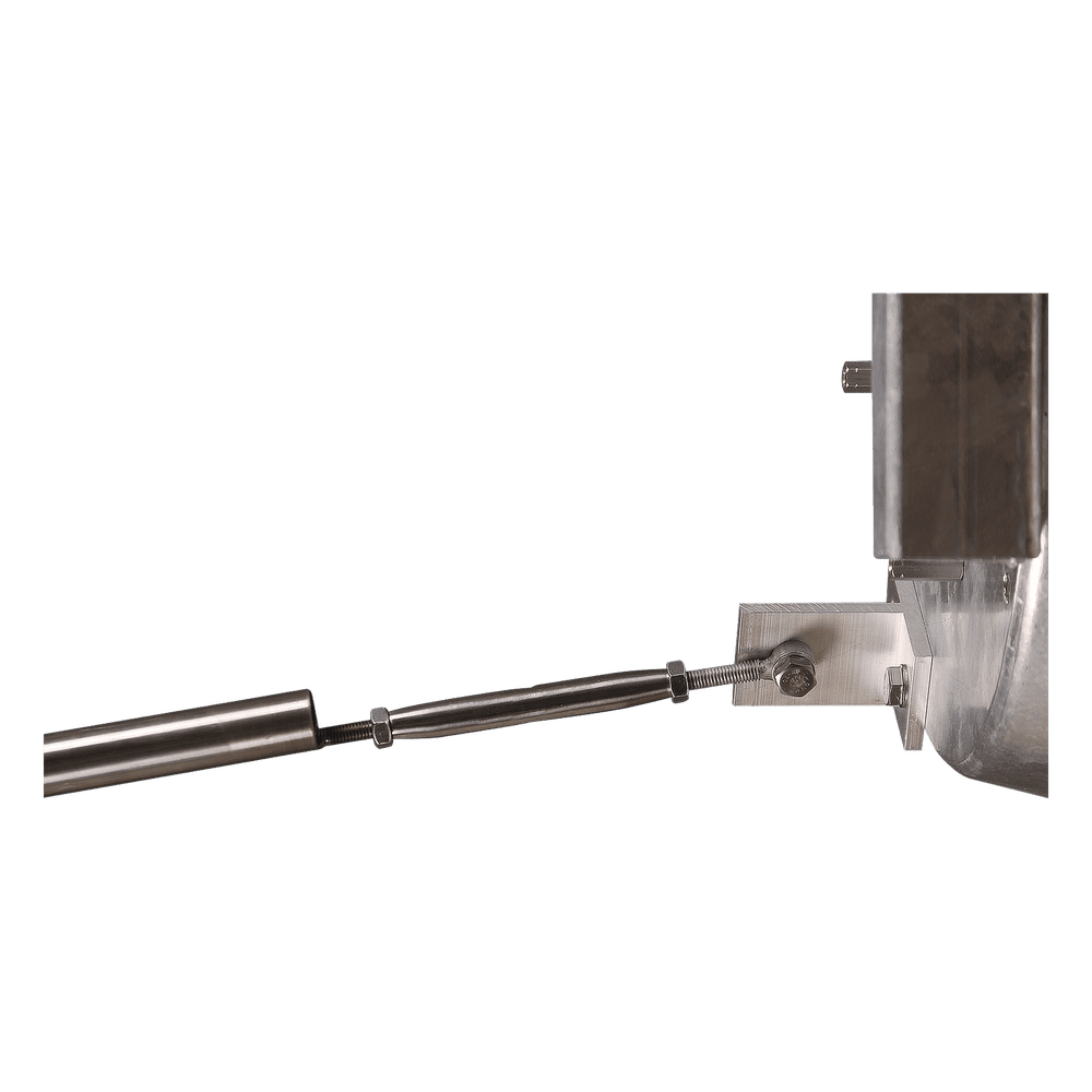 Montaje ajustable para mayor estabilidad y alineación de antenas JRMA01200 y JRCDD35DUPLEX JRZ1200-ADJUSTABLE