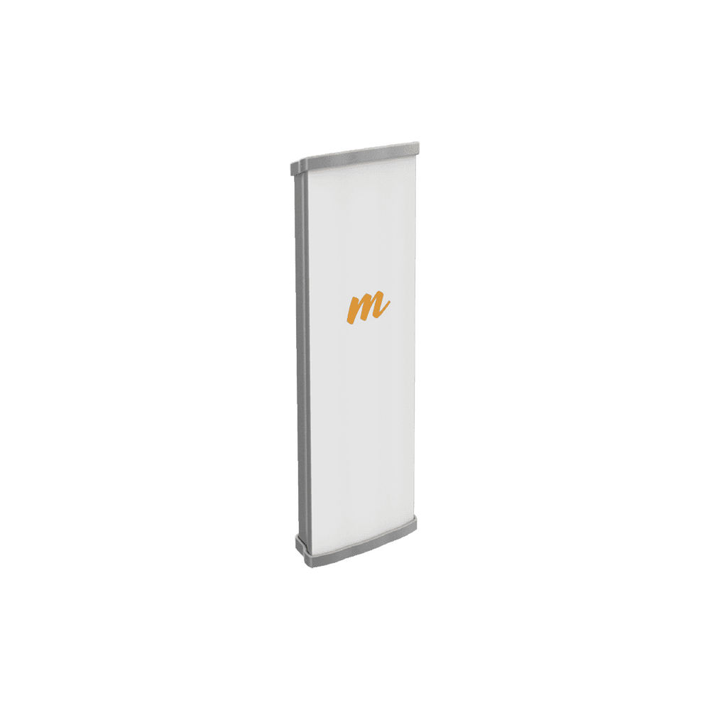 45º Sector Antenna MIMO 2x2, 4.9 - 6.4 GHz, 19 dBi Gain, IP55, 2 N-Female Connectors, Mounting Included
