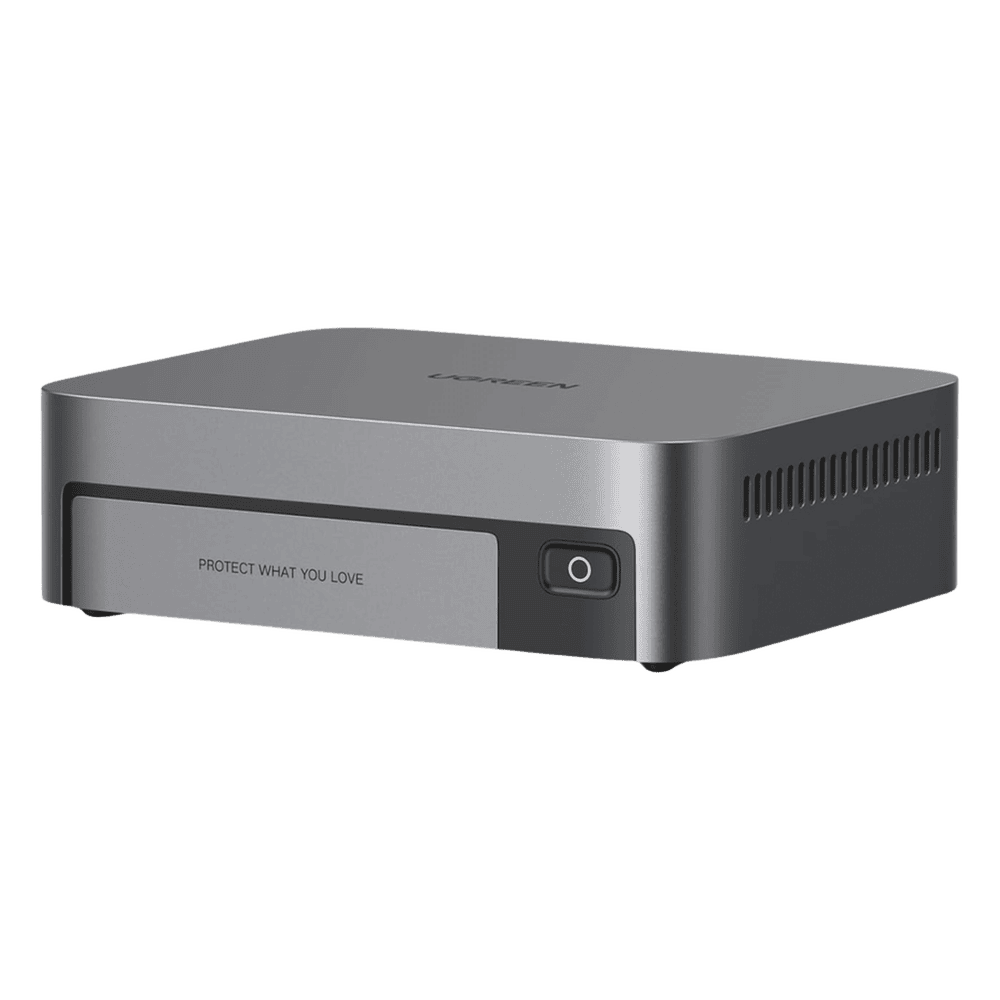 NAS UGREEN NASync DXP480T Plus / Intel Core i5-1235U 10 Núcleos / 4 Ranuras SSD M.2 NVMe PCIe 4.0 y 3.0 / 10GbE Ethernet / Thunderbolt 4 40 Gbps / HDMI 8K / Memoria DDR5 Expandible hasta 64 GB 25891B