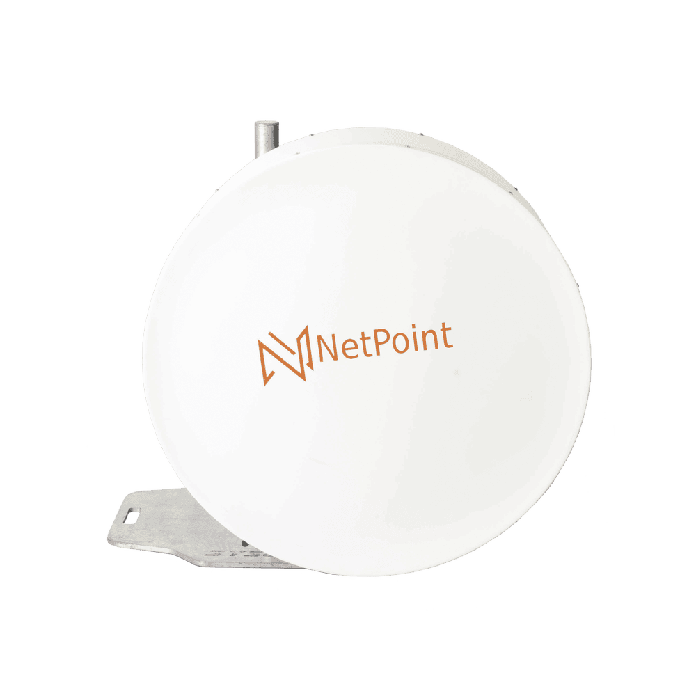 Parabolic Antenna With High Performance, 10 to 11 GHz, 38 dBi Gain, B11 Radio Waveguide Connectors, Millimeter Alignment Mount.