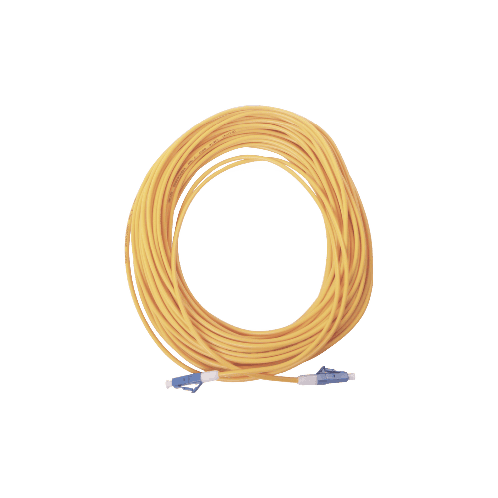 Simplex Fiber Optic Jumper, Singlemode, With Connectors LC/UPC-LC/UPC, 20 meters (65 ft)