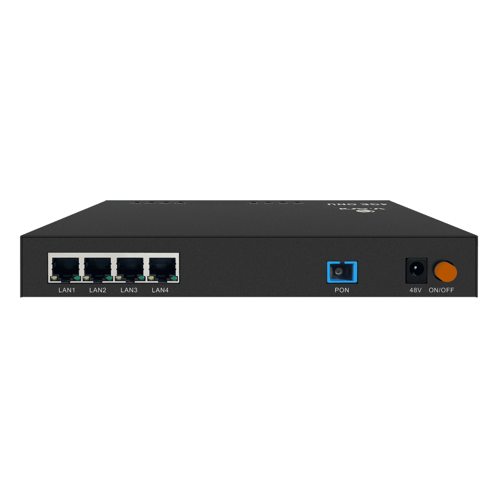 ONU Dual EPON/GPON / 4 Puertos PoE 802.3af/at Gigabit / 1 Puerto SC/UPC V2804-4GL-PSE