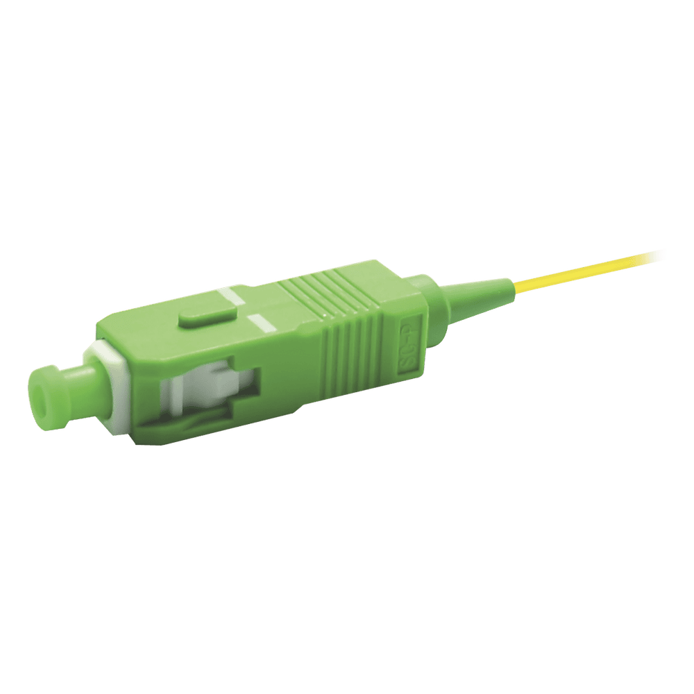 Pigtail de Fibra Óptica Monomodo SC/APC, Simplex de 2 Metros (6.56 Pies) LP-FO-SCA-02