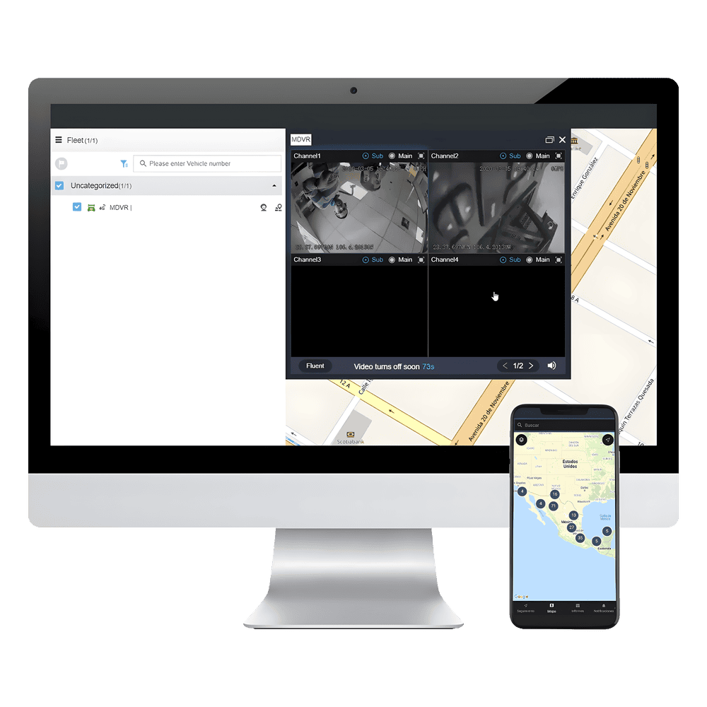 Plataforma Avanzada para Rastreo GPS, VIDEO Móvil y Telemática Vehicular / Mensualidad (Licencia para 1 localizador GPS) EPCOMGPSMENSUAL