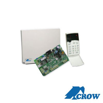Residential/Commercial Hybrid Alarm Panel 8 to 16 Zones, Wireless Zones Support, Supplied with LEDs Keypad and a Digital Motion Detectors NEOQUAD