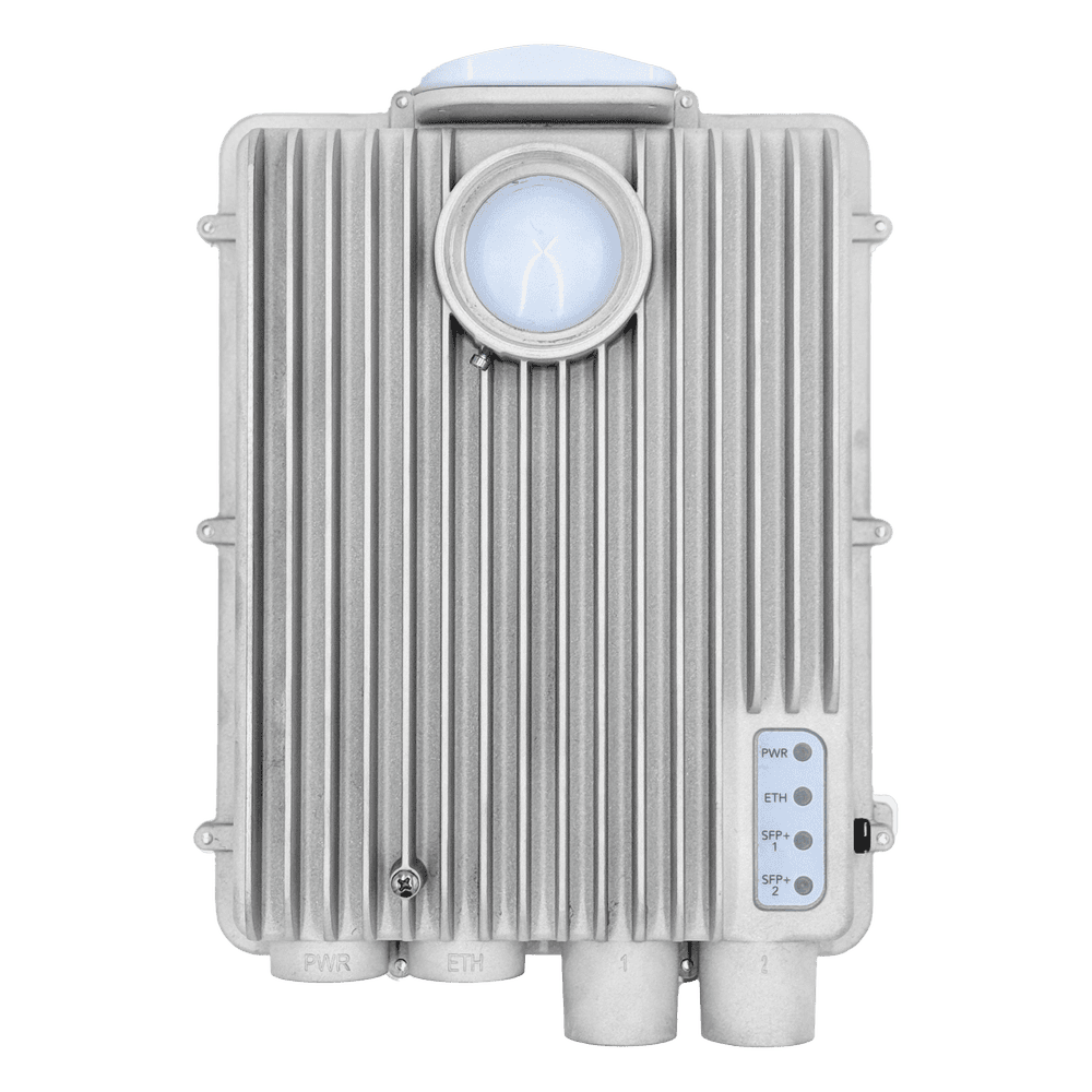 Radio Backhaul PTP, Antena integrada de 8 dBi, MIMO 4X4, 5.1 - 6.4 GHz, IP67, Velocidad hasta 3 Gbps, Adaptación automática al entorno, Monitoreo a través de la nube B6X