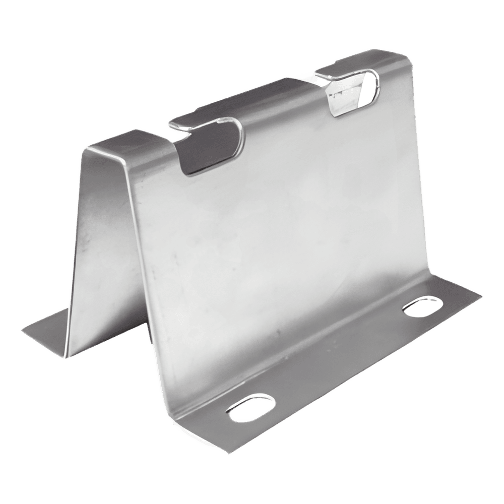 Soporte de piso falso directo, ideal para llegada a Rack, con acabado Electro Zinc MG-51-142EZ