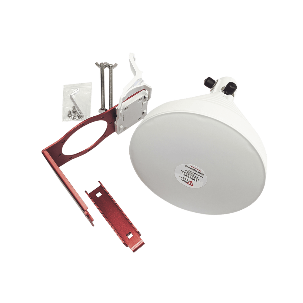 30º Symmetric Sectorial Antenna, 19 dBi, 4900-6500 MHz, connectorized for high noise environments