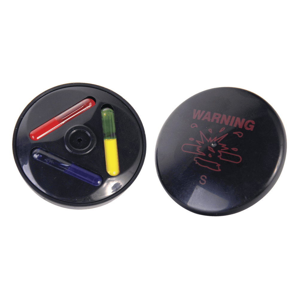 Tag con Tinta para Ropa /Si se viola el sello, la Ropa quedará Marcada con Tinta! / Paq. 100 pzs T051