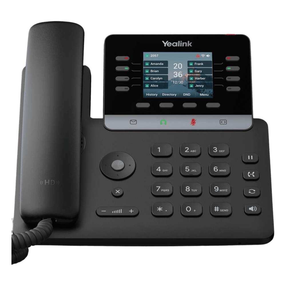 Teléfono IP Empresarial Yealink SIP-T73U Profesional con 12 Líneas SIP y Pantalla a Color SIP-T73U