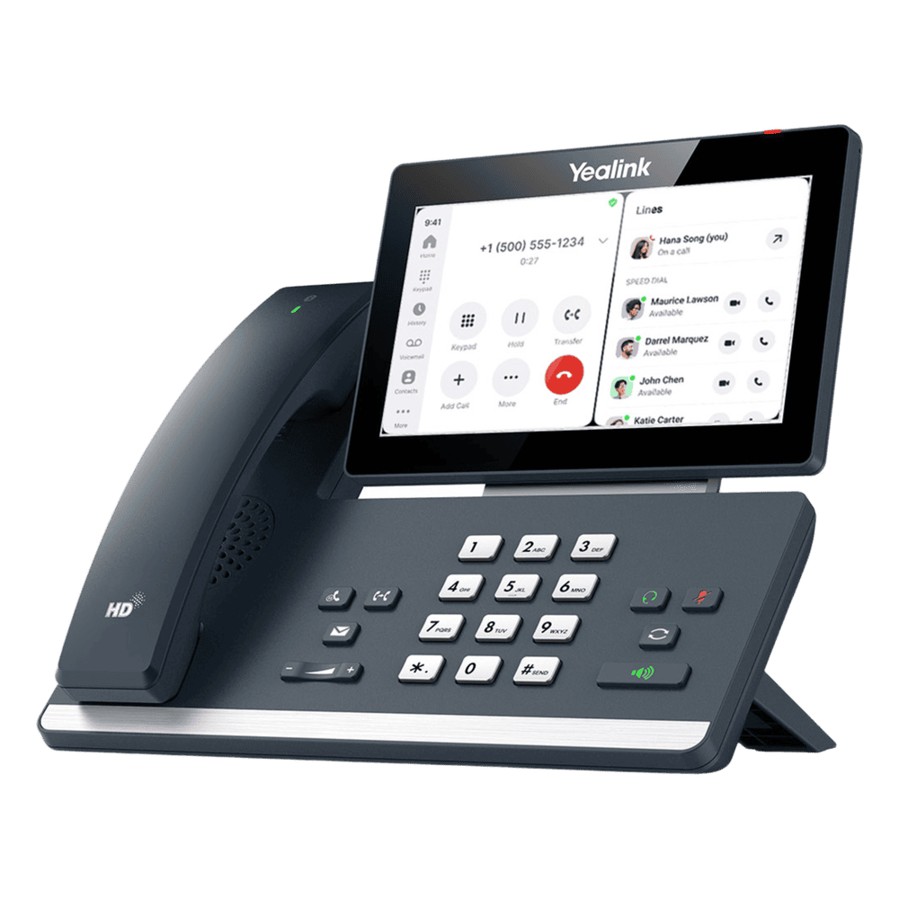 Teléfono IP MP58-WH-E2 con Integración Nativa a Zoom y Tecnología Acoustic Shield de Doble Micrófono MP58-WH-E2-ZOOM