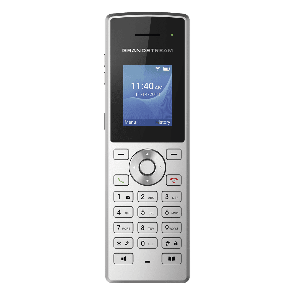 Teléfono IP portátil con conexión a través de  Wi-Fi, 2 líneas, 2 cuentas SIP WP-810