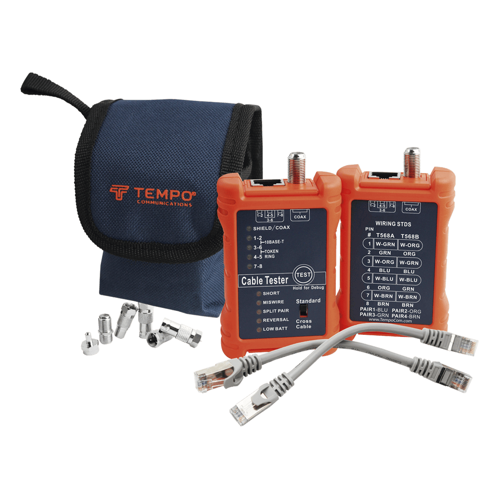 Tester Profesional para Mapeo de Cables de Red/Coaxiales PA1594