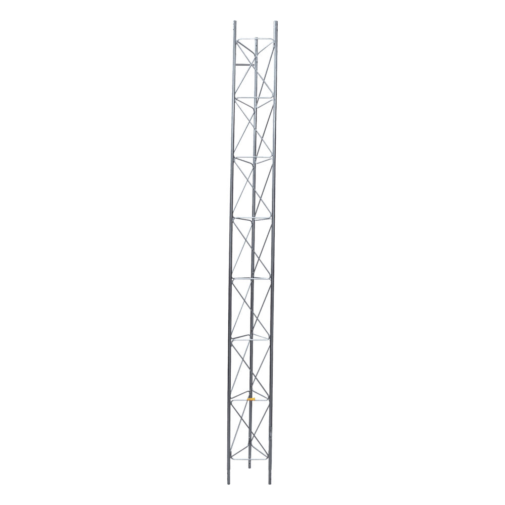 Tramo de Torre Arriostrada de 3m x 45cm, Galvanizado por Inmersión, Hasta 60 m de Elevación. Zonas Húmedas. STZ-45G