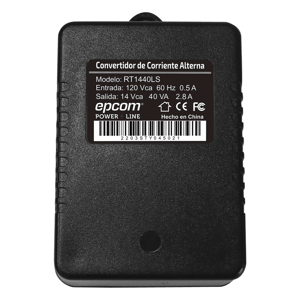 Transformador reforzado de 14 vAC 40 va RT1440LS