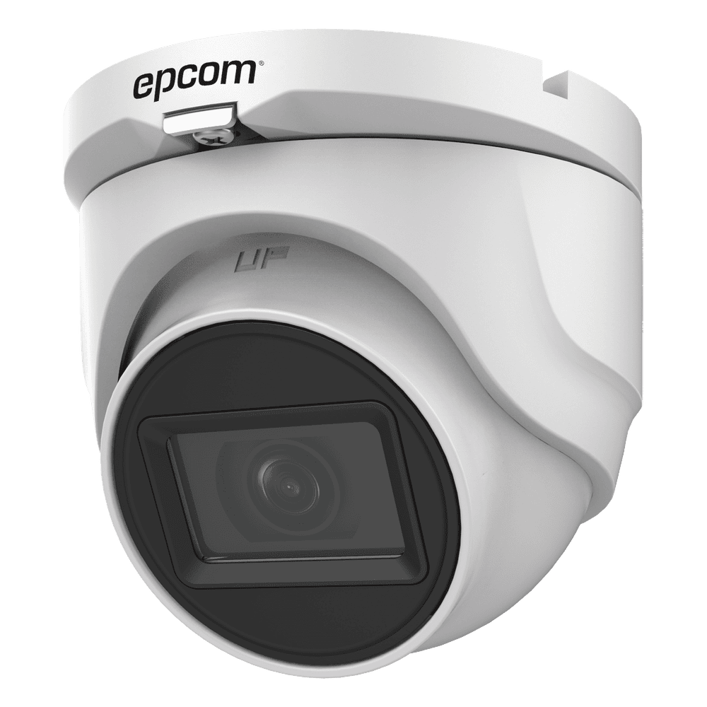 Turret TURBOHD 5 Megapixel / Lente 2.8 mm / 30 mts IR EXIR  / Exterior IP67 / Metal / 4 en 1 / dWDR E50-TURBO-G2