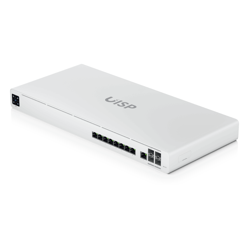 UISP Router Pro – Router 10 GbE para ISP con Switch Capa 2 Integrado, Enrutamiento Avanzado y Rendimiento NAT de hasta 9.5 Gbps UISP-R-PRO