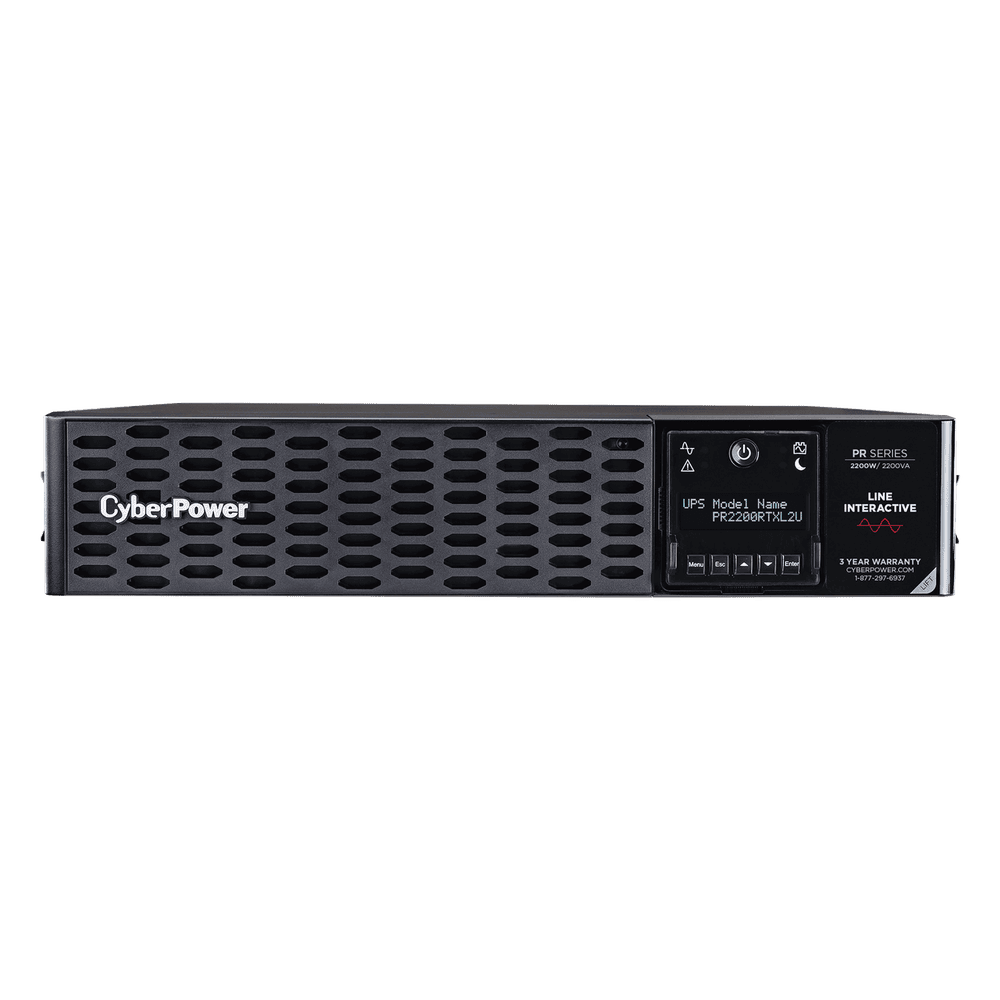 UPS de 2200 VA/2200 W, Topología Línea Interactiva, Entrada 120 Vca NEMA L5-30P, Onda Senoidal Pura, Torre o Rack 2 UR, Con 8 Tomas NEMA 5-20R PR2200RTXL2U