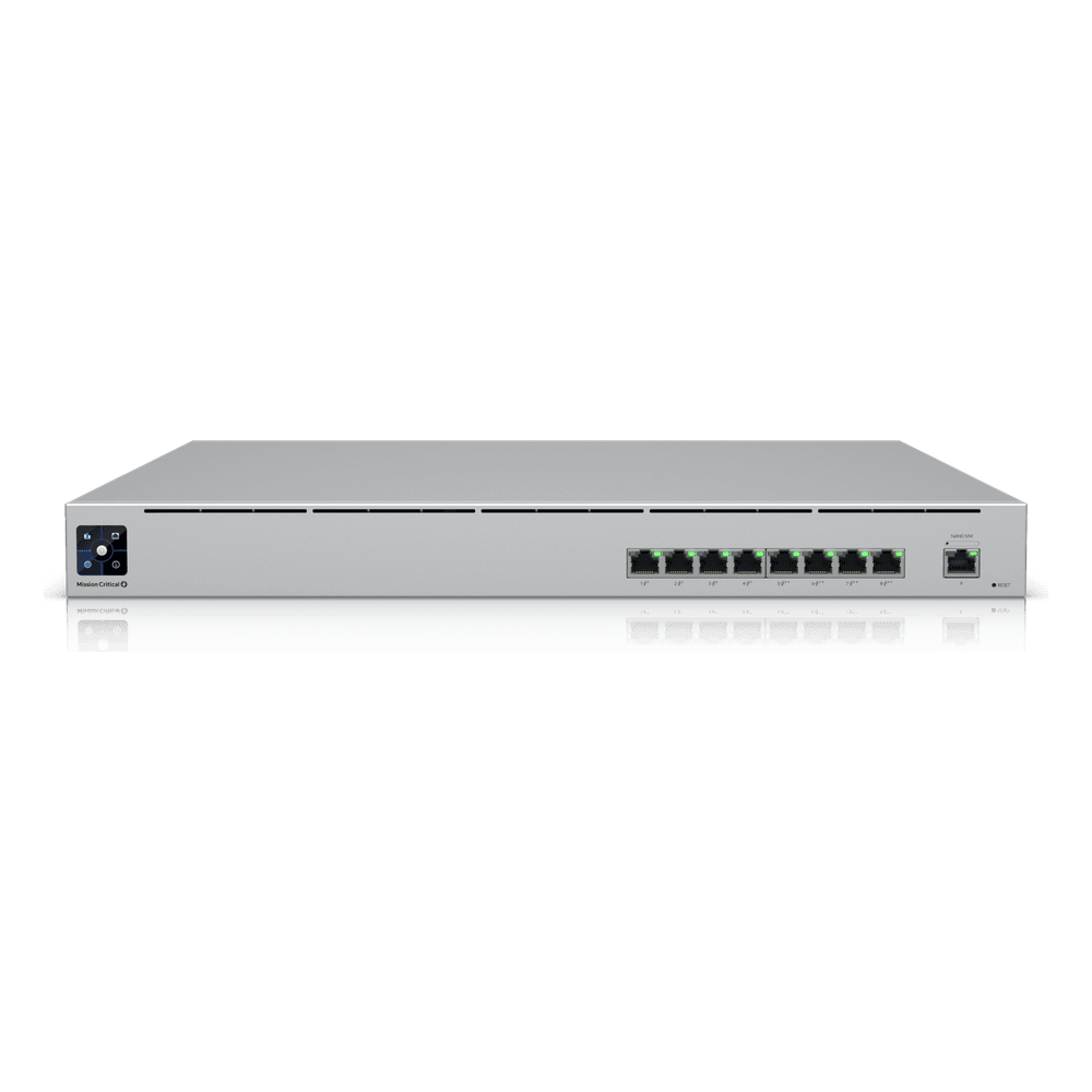 USW Mission Critical – Switch PoE con Batería Integrada de 368 Wh para Alimentación Ininterrumpida de hasta 8 Dispositivos con 120 W PoE Total Disponible USW-MISSION-CRITICAL