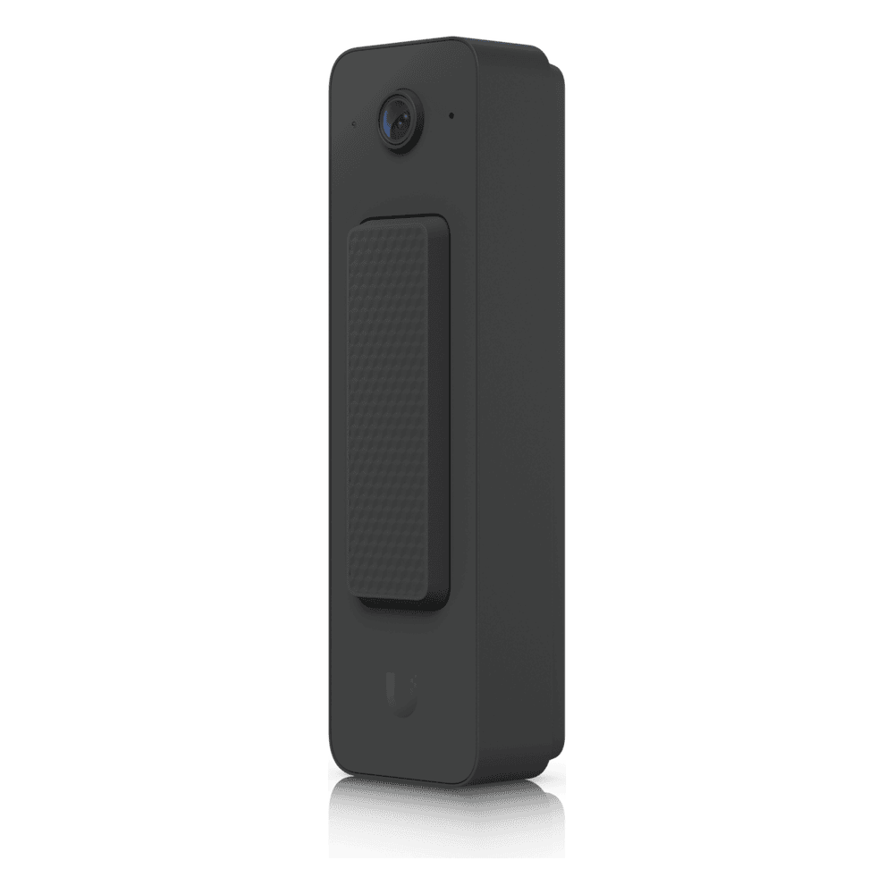 UVC Doorbell Lite – Videoportero Compacto 5 MP PoE con Visión Nocturna IR, Audio Bidireccional y Diseño Resistente al Clima, Color Negro UVC-DOORBELL-LITE-B