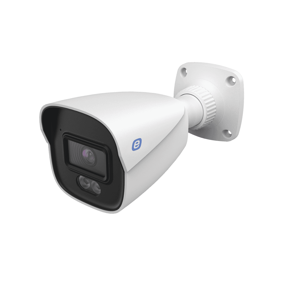 Bullet IP 2MP / 24/7 Color Image / POE / White Light 98ft (30m) / WDR / Micro SD / IP67 / 2.8 mm Lens / Built-In Microphone / Cloud Video Recording / Metal Housing