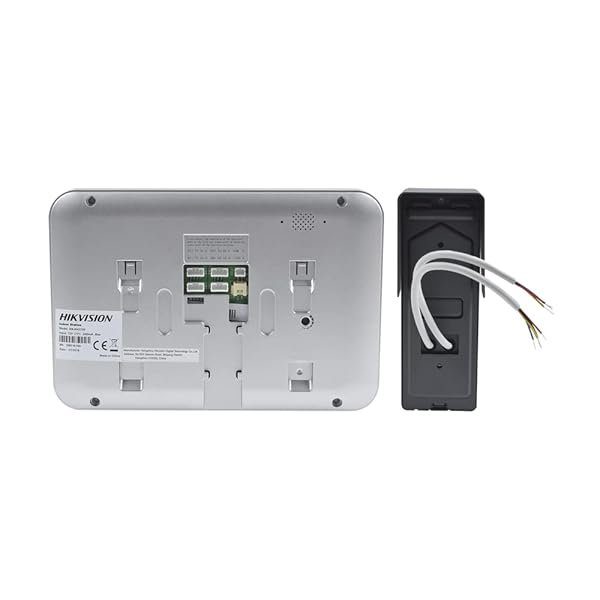 Hikvision Kit de Videoportero Analógico con Pantalla LCD a Color de 7" / Frente de Calle para Exterior IP65